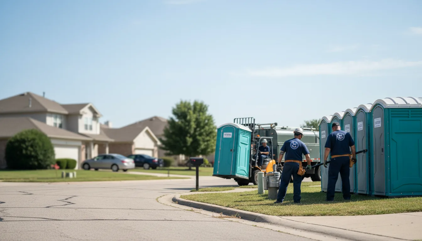 Porta Potty Rental in Upland, IN near me